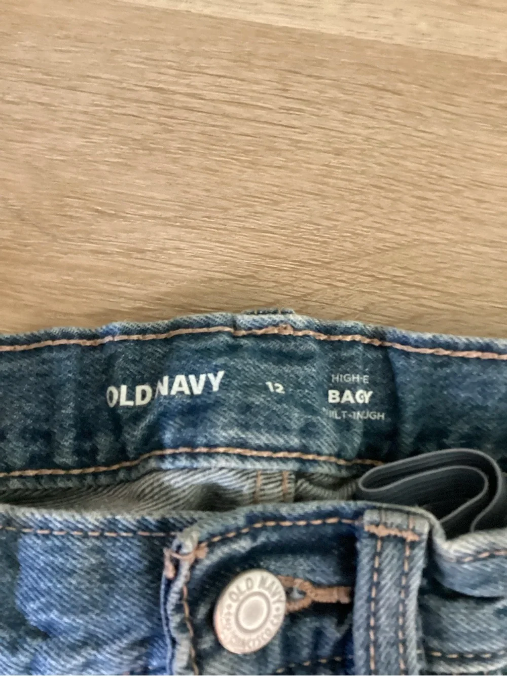 Old Navy Kids Cargo Jeans in Light Blue, Medium Blue & Black